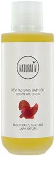 Naturativ Body Care Revitalising óleo de banho com efeito hidratante