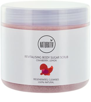 Naturativ Body Care Revitalising exfoliant din zahar pentru corp