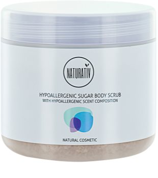 Naturativ Body Care Hypoallergenic peeling de açúcar para corpo