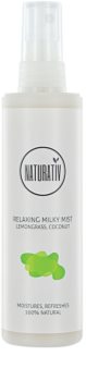 Naturativ Body Care Relaxing mléčná mlha pro hydrataci a vyhlazení pokožky