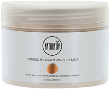 Naturativ Sun Care Sun Fun Loção corporal iluminadora com efeito resfrescante