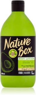Nature Box Avocado lotiune de corp hranitoare