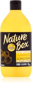 Nature Box Macadamia hranilni losjon za telo z vlažilnim učinkom