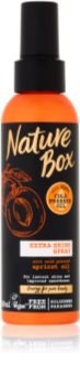 Nature Box Apricot uhlazující sprej pro lesk a hebkost vlasů