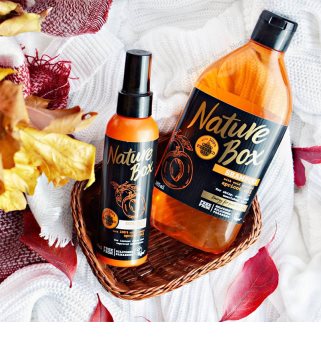 Nature Box Apricot Nourishing Shampoo for Shiny and Soft Hair