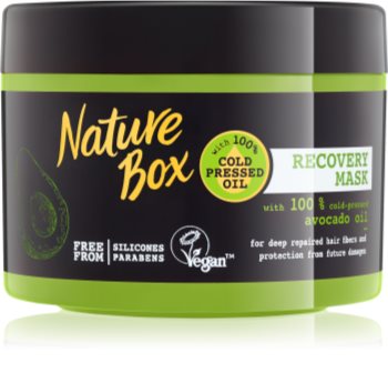 Nature Box Avocado intenzivna regeneracijska maska za poškodovane lase