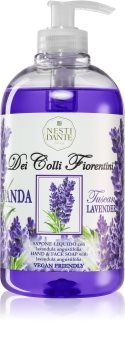 Nesti Dante Dei Colli Fiorentini Lavender Relaxing tekoče milo za roke z dozirno črpalko