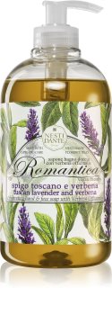 Nesti Dante Romantica Wild Tuscan Lavender and Verbena jemné tekuté mydlo na ruky