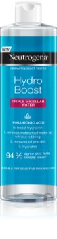 Neutrogena Hydro Boost® Face micelarna voda 3v1 z vlažilnim učinkom