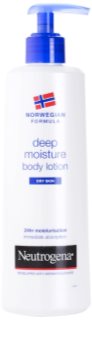 Neutrogena Norwegian Formula® Deep Moisture зволожуюче молочко для тіла для сухої шкіри