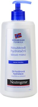 Neutrogena Norwegian Formula® Deep Moisture hloubkově hydratační tělové mléko pro suchou pokožku