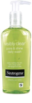 Neutrogena Visibly Clear Pore & Shine żel oczyszczający przeciw błyszczeniu i rozszerzonym porom