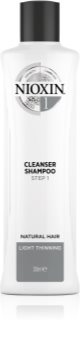 Nioxin System 1 shampoo detergente per capelli delicati e normali