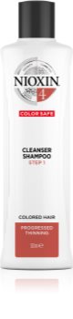 Nioxin System 4 shampooing doux pour cheveux colorés et abîmés