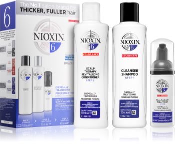 Nioxin System 6 kit di cosmetici III. (per capelli che si diradano)