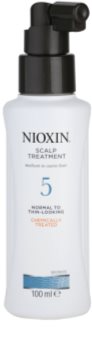 Nioxin System 5 bőrápolás vegyileg kezelt finom, normál vagy erős szálú haj enyhe ritkulása ellen