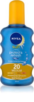 Nivea Sun Protect & Refresh spray solar invisível com efeito refrescante SPF 20