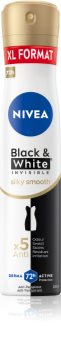 nivea black & white invisible silky smooth antyperspirant w sprayu 200 ml   