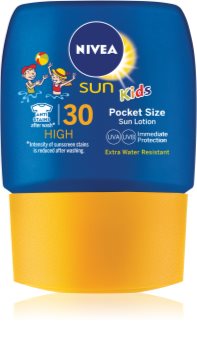 Nivea Sun Kids leite solar de bolso para crianças SPF 30