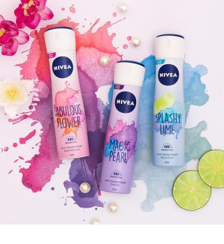 Nivea Splashy Lime antiperspirant v pršilu 48 ur