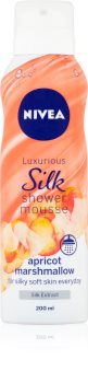 Nivea Silk Mousse Apricot Marshmallow negovalna pena za prhanje