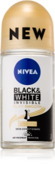 Nivea Invisible Black & White Silky Smooth anti-transpirant roll-on brez alkohola