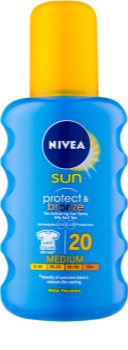 Nivea Sun Protect & Bronze інтенсивний спрей для засмаги SPF 20