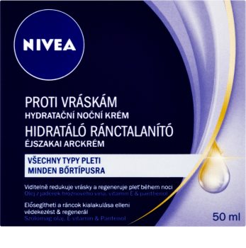Nivea Visage hydratační noční krém proti vráskám