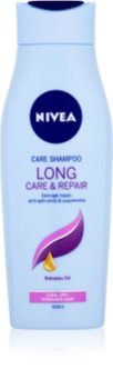Nivea Long Care & Repair șampon îngrijire pentru par uscat si deteriorat