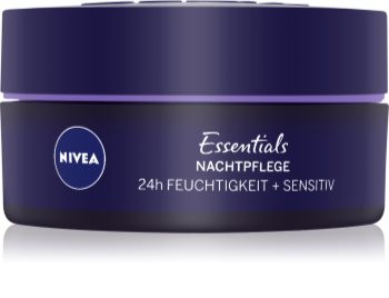 Nivea Essentials kojący krem na noc dla cery wrażliwej