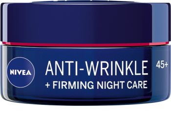 Nivea Anti-Wrinkle Firming spevňujúci nočný krém proti vráskam 45+