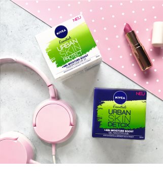 Nivea Urban Skin antioxidační noční krém s kyselinou hyaluronovou