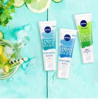 Nivea Urban Skin globoko čistilna maska