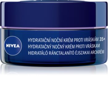 Nivea Anti-Wrinkle Moisture nawilżający krem przeciwzmarszczkowy na noc 35+