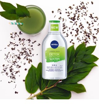 Nivea Urban Skin água micelar 3 em 1 com extrato de chá verde