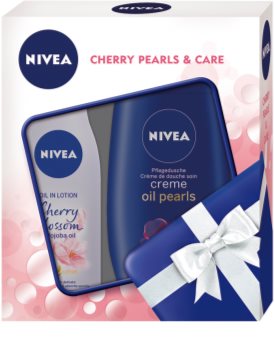 Nivea Cherry Blossom & Jojoba Oil косметичний набір I.