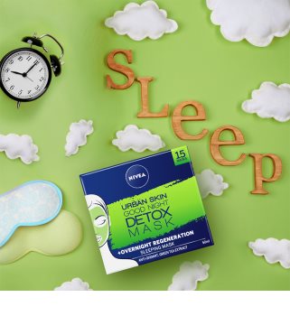 Nivea Urban Skin maska za spanje z regeneracijskim učinkom