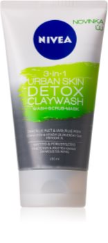 Nivea Urban Skin Detox razstrupljevalna čistilna krema 3v1