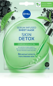 Nivea Urban Skin Detox masque nettoyant et détoxifiant au charbon actif