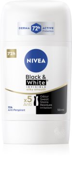 nivea black & white invisible silky smooth antyperspirant w sztyfcie 50 ml    