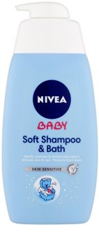 Nivea Baby šampon a pěna do koupele 2 v 1