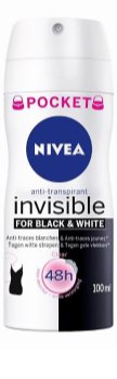 nivea black & white invisible clear antyperspirant w sprayu 100 ml    
