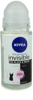 Nivea Invisible Black & White Clear antiperspirant roll-on