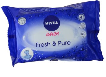 Nivea Baby Fresh & Pure почистващи кърпички за деца
