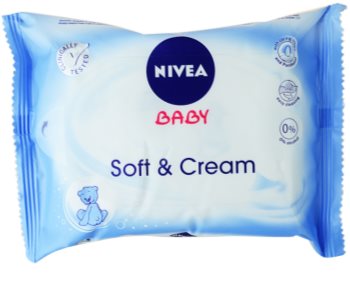 Nivea Baby Soft & Cream toalhitas de limpeza para crianças
