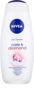 Nivea Care & Diamond upokojujúci sprchový gél