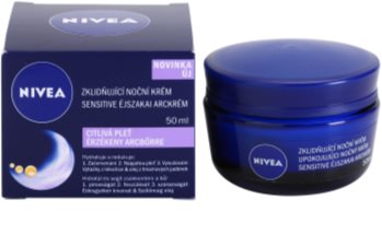 Nivea Face crema de noche calmante para pieles sensibles