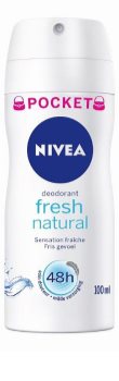 Nivea Fresh Natural deodorant ve spreji