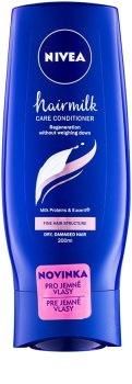 Nivea Hairmilk pielęgnująca odżywka do włosów delikatnych
