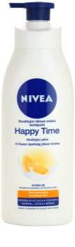 Nivea Happy Time osvěžující tělové mléko pro normální a suchou pokožku